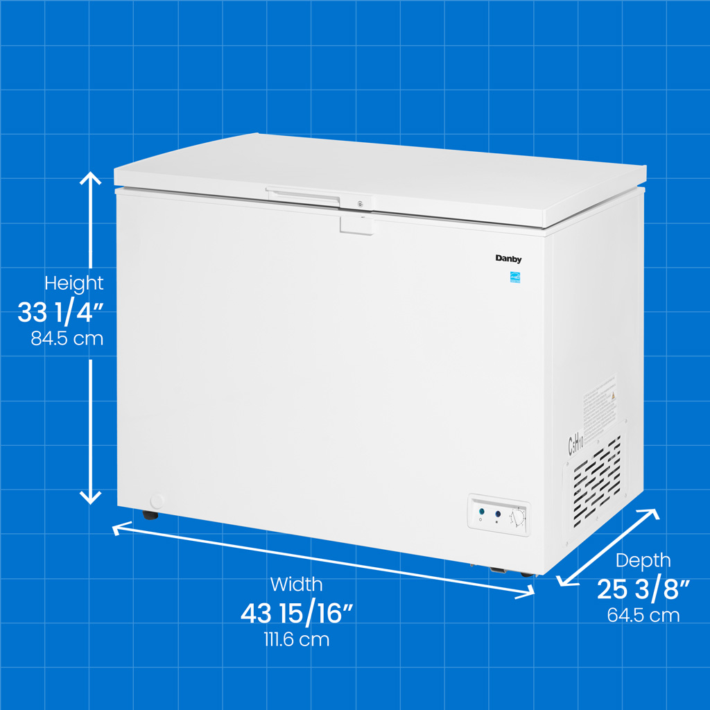 Danby dcf100a5wdb dimensions