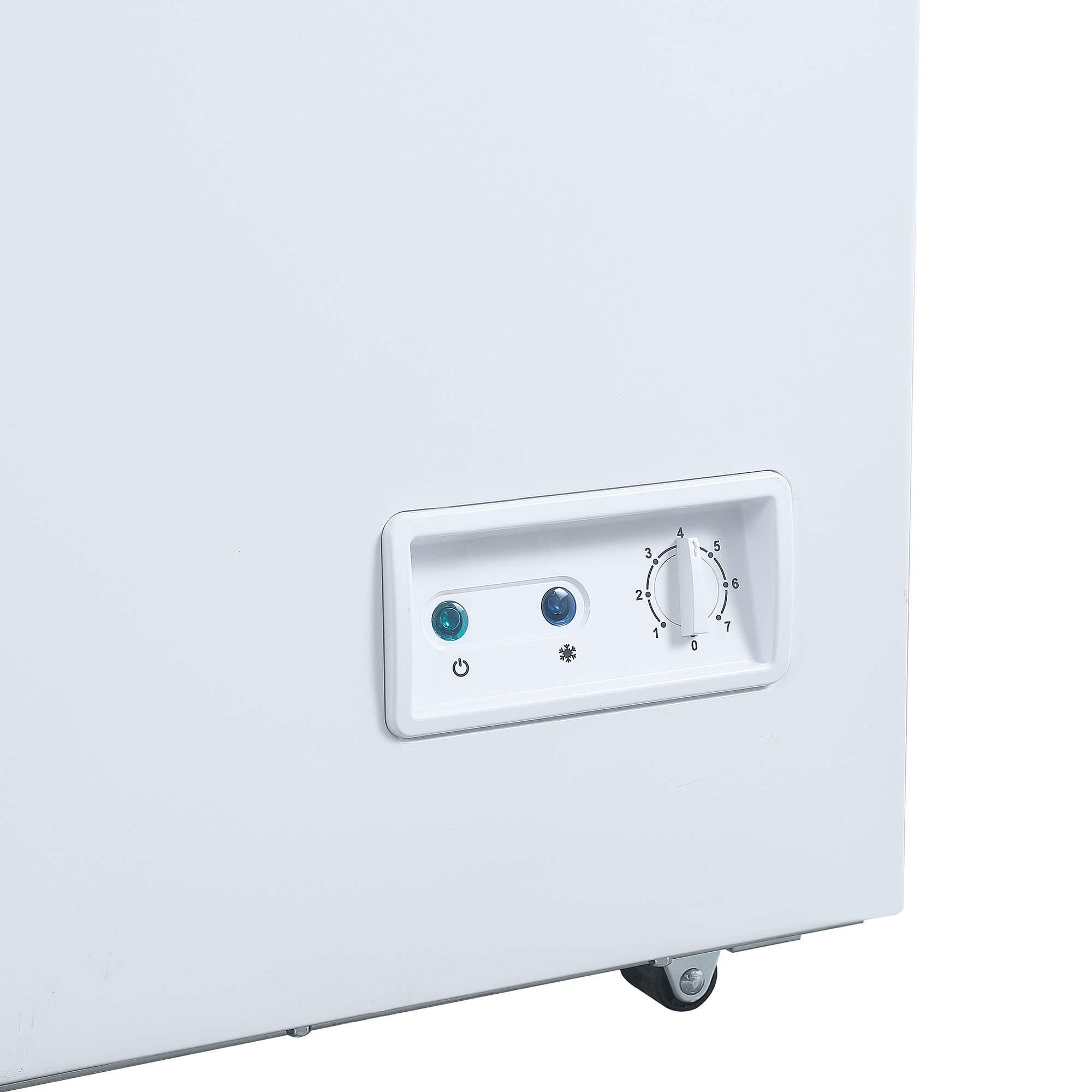 Danby DCFM171A1WDB 17.1 cu ft chest freezer temperature control panel