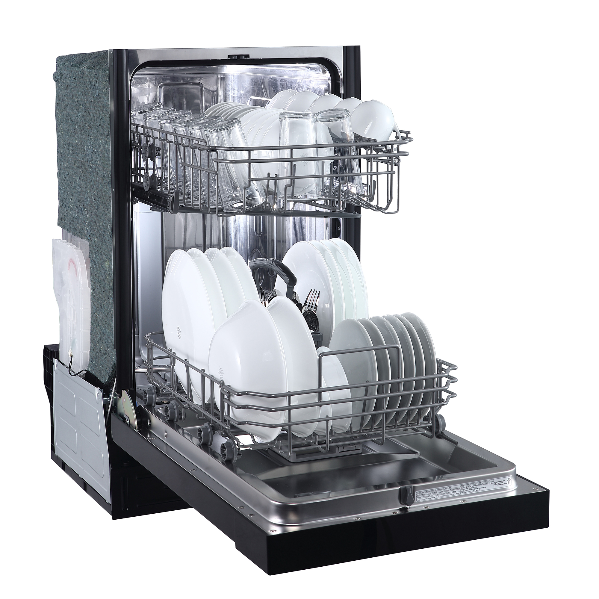 Danby DDW1804EB openleft propped2
