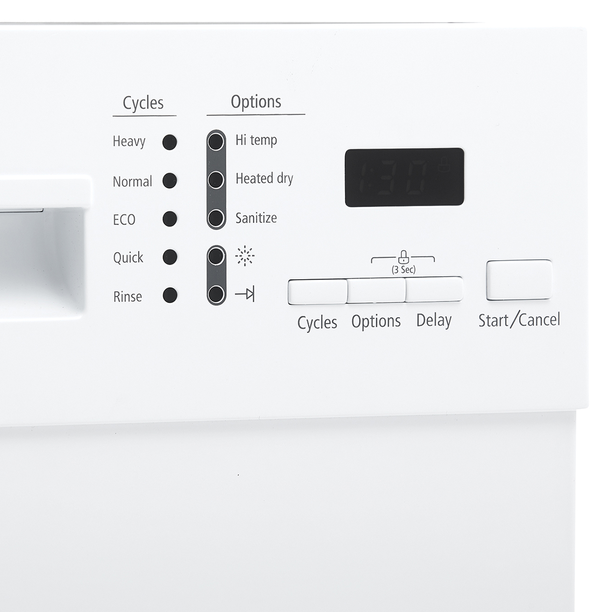 Danby DDW1804EW ControlPanel