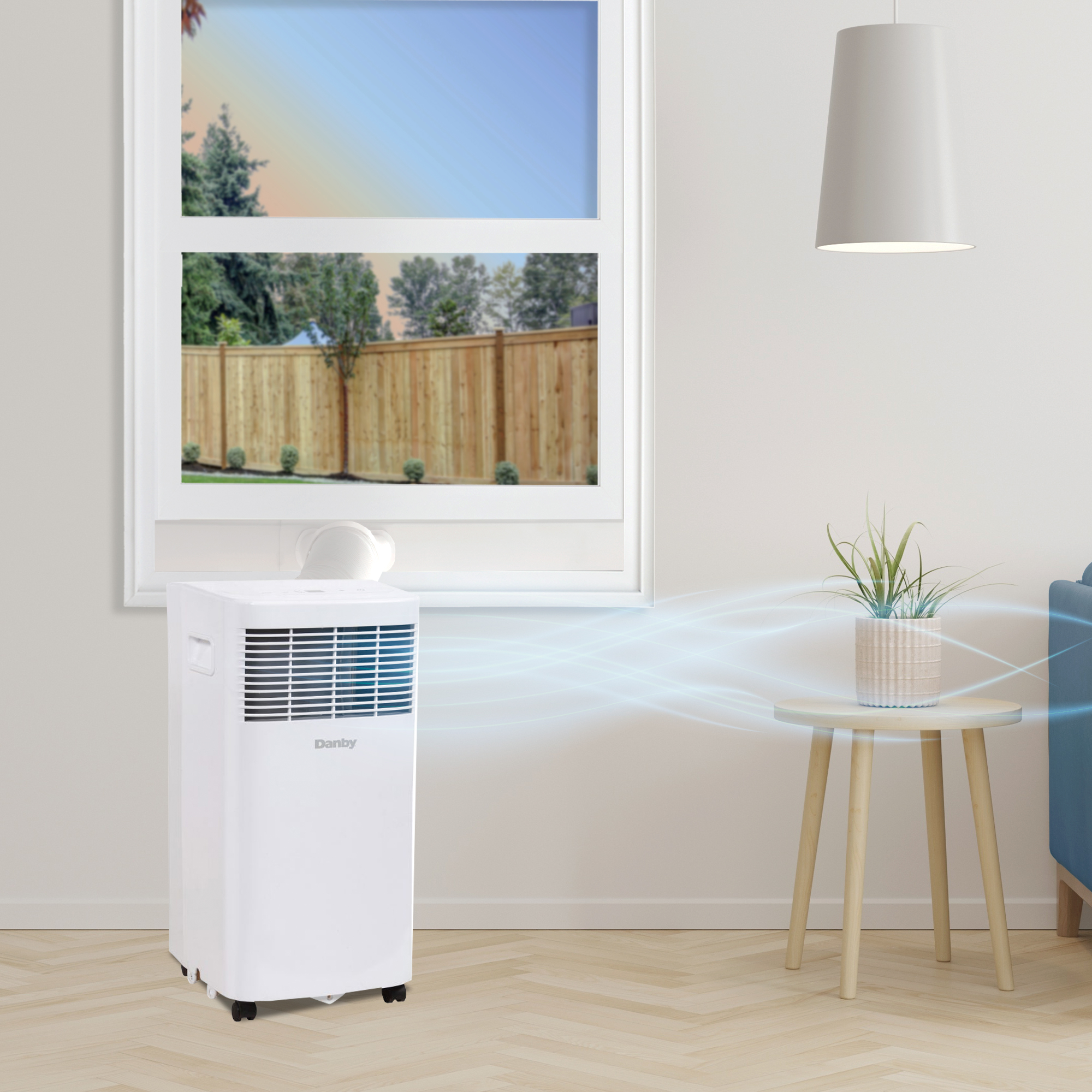 Danby 8,500 BTU (5,000 SACC) 3-in-1 Portable Air Conditioner - Refurbished 10 Danby DPA050B7WDB Insetting2