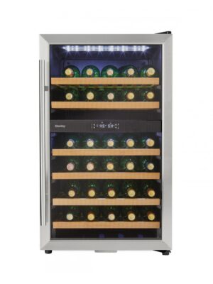 Danby 38 Bottle Free-Standing Wine Cooler in Stainless Steel
