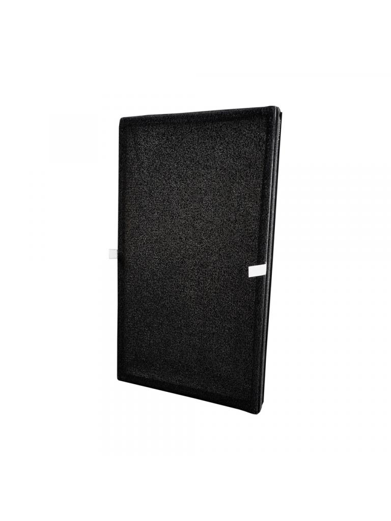 Danby DAP290BAW replacement air filter with black rectangular frame and textured surface