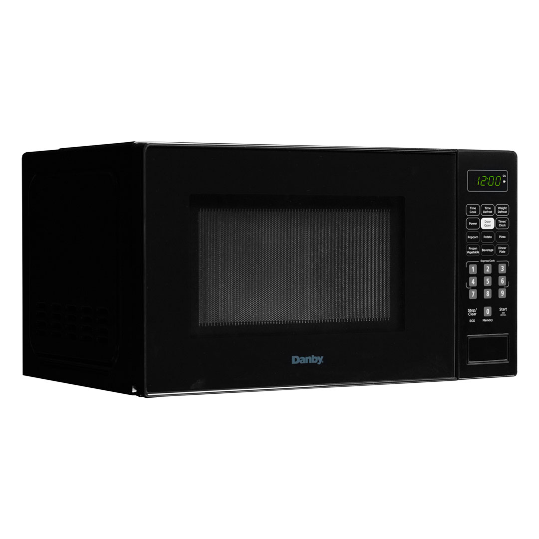 Danby 0.7 cu. ft. Countertop Microwave in Black 2 Danby dbmw0721bbb right