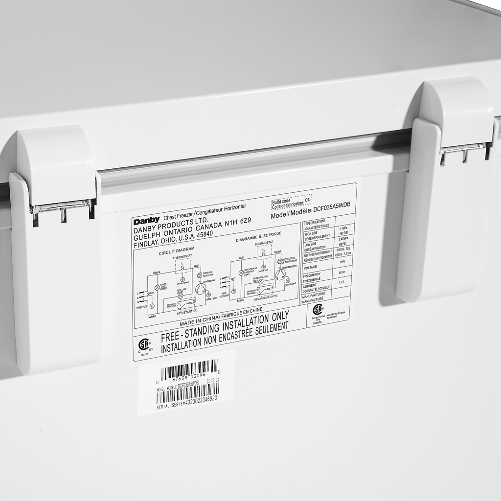Danby dcf035a5wdb hinge