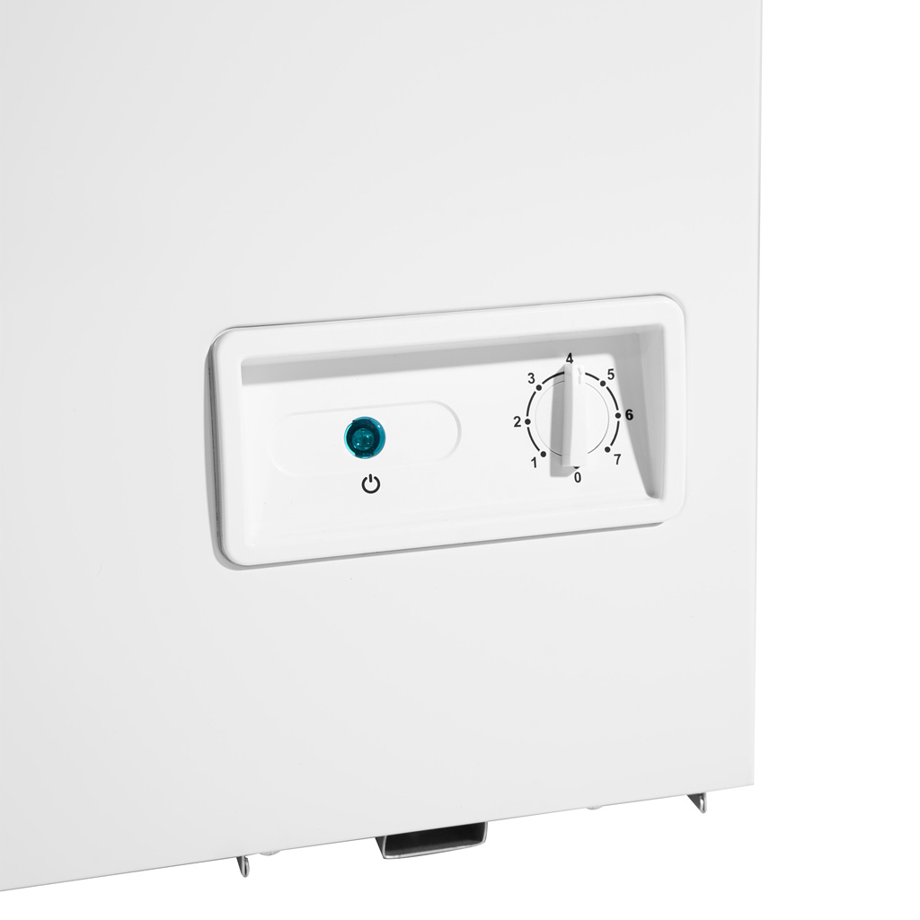 Danby DCF050A6WM 5.0 cu ft chest freezer temperature control panel