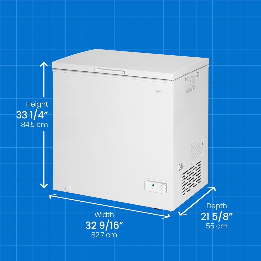 Danby dcf070a6wm dimensions