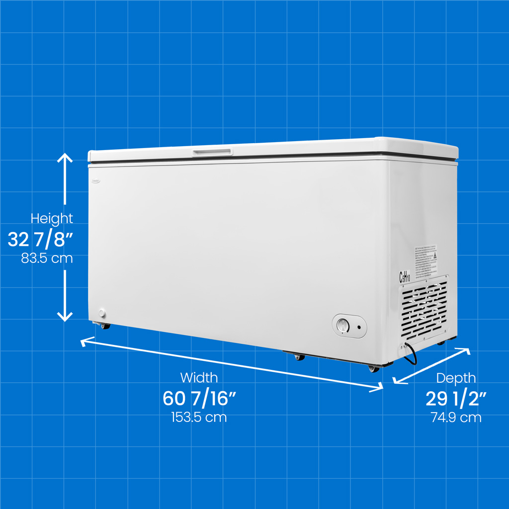 Danby dcf145a3wdb dimensions