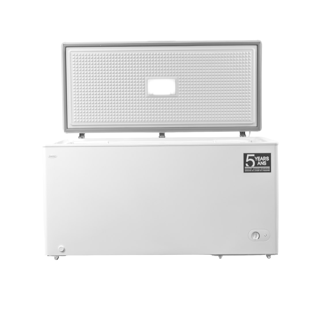 Danby dcf145a3wdb front open light on