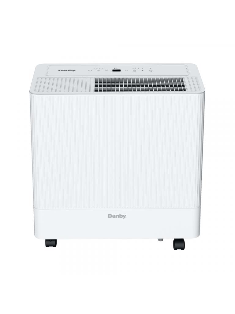 Danby 50-Pint Dehumidifier with Pump & Wi-Fi in White