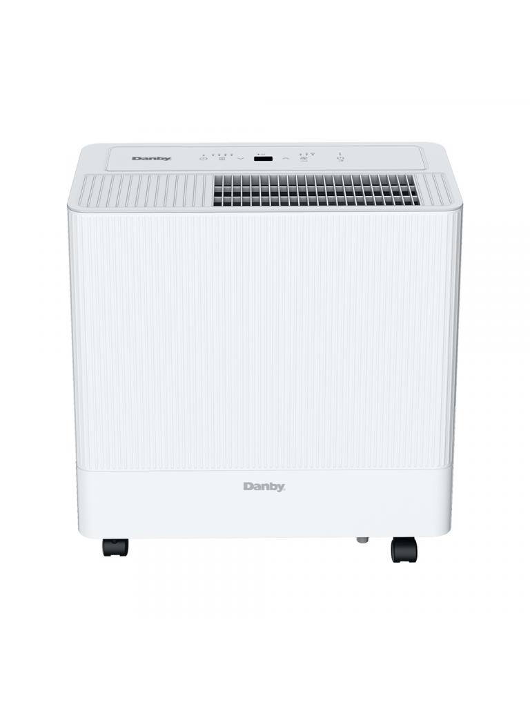 Danby 50 Pint Dehumidifier with Wi-Fi in White