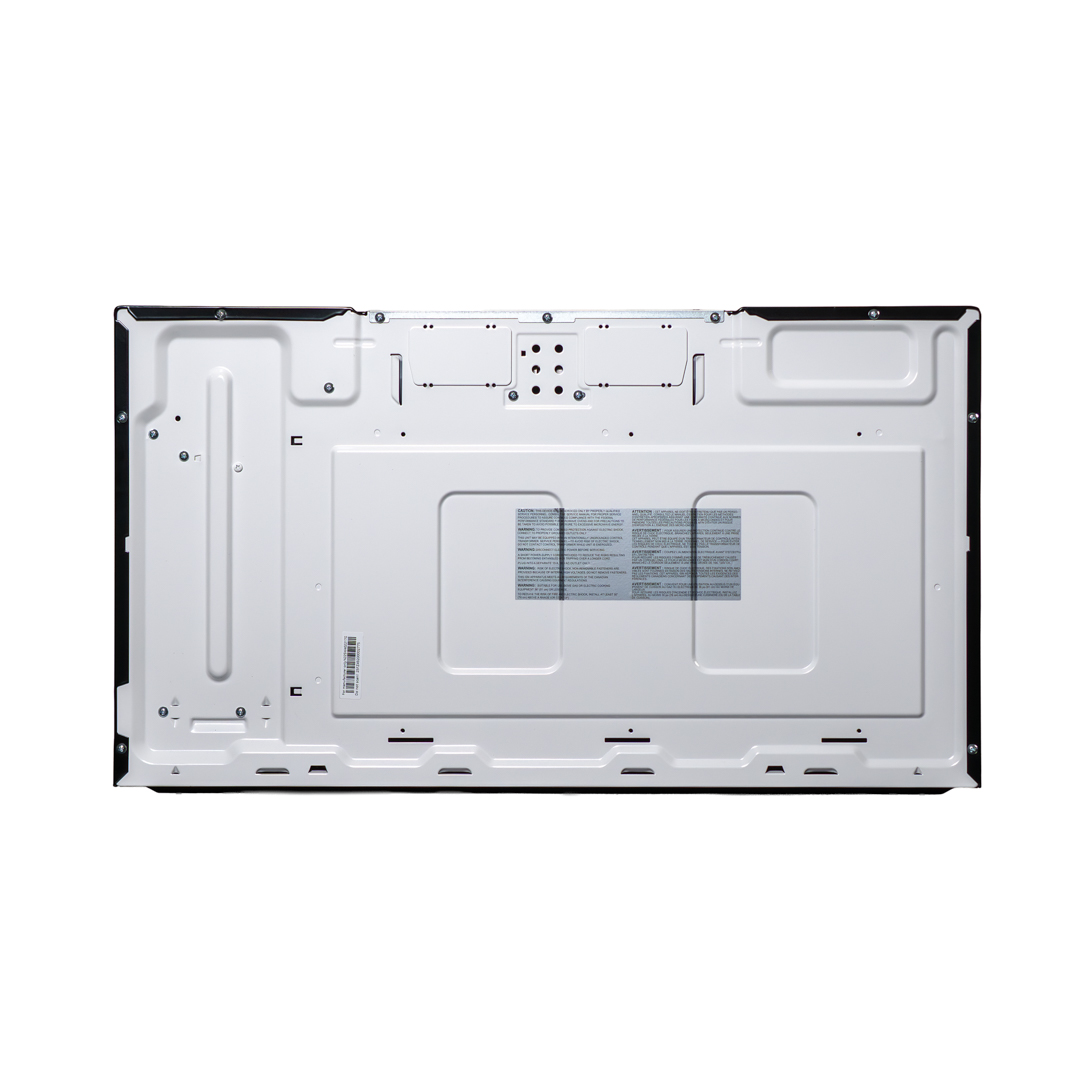 Danby DOM16A2SSDB 1.6 cu ft over the range microwave rear view showing mounting and ventilation components