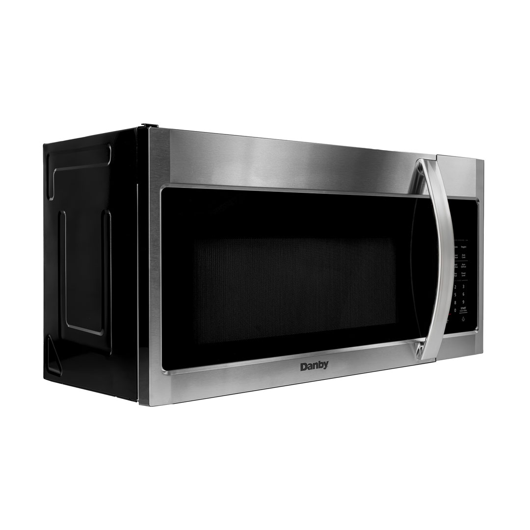 Danby 1.7 cu. ft. Over The Range Microwave Oven in Stainless Steel 2 Danby dom1741bssdb right