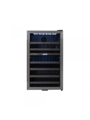 Danby Designer 38 Bottle Free-Standing Wine Cooler in Black Stainless Steel