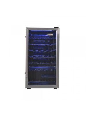 Danby Designer 30 Bottle Free-Standing Wine Cooler in Stainless Steel