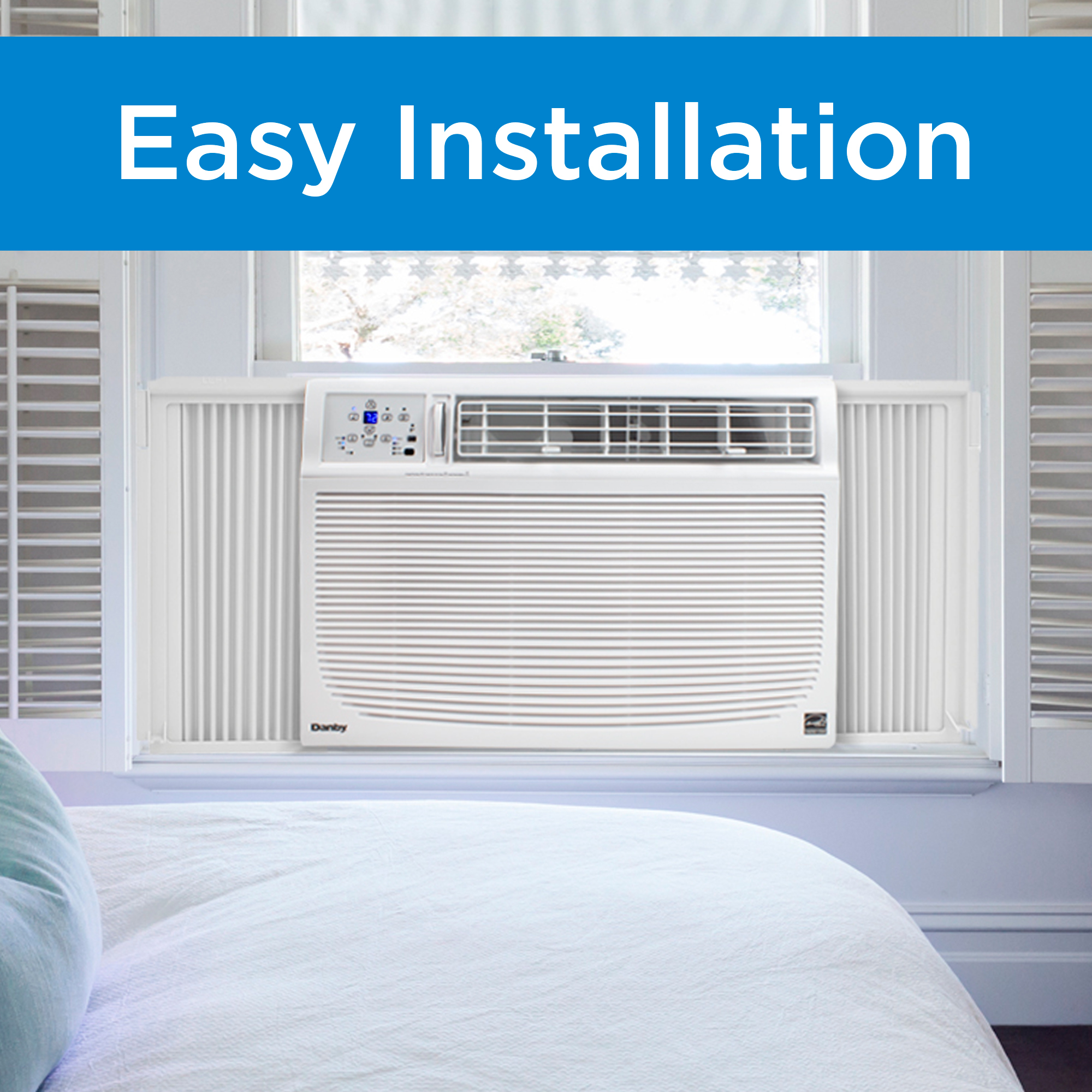 Danby 18,000 BTU Window AC in White - Refurbished 8 Danby DAC180EB3WDB EasyInstall ENG