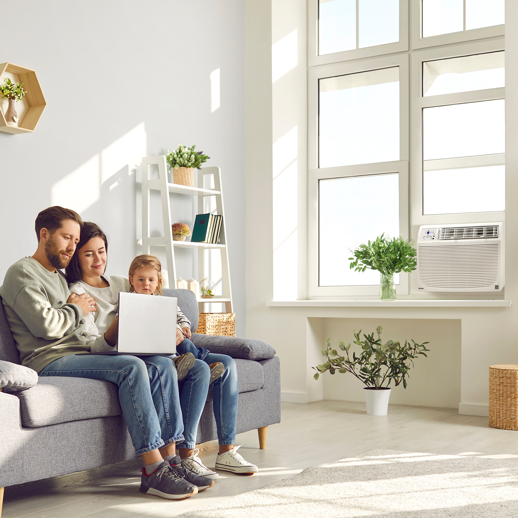 Danby 18,000 BTU Window AC in White - Refurbished 15 Danby DAC180EB3WDB Lifestyle