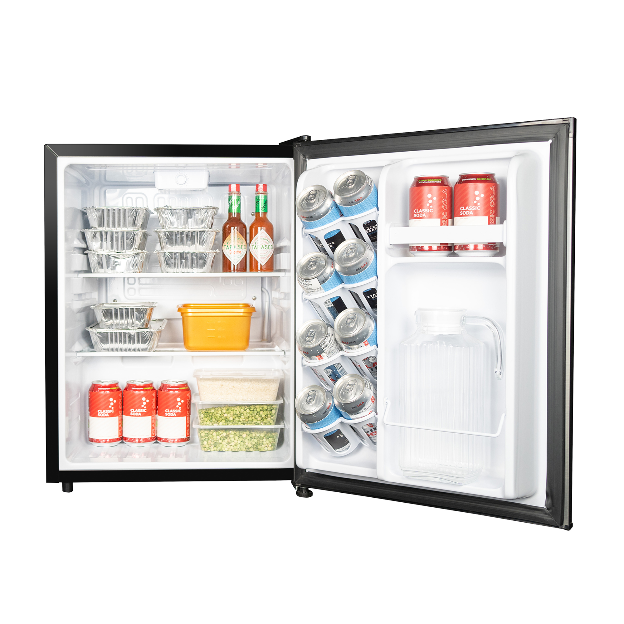 Danby DAR022A1SLDB FrontOpenPropped