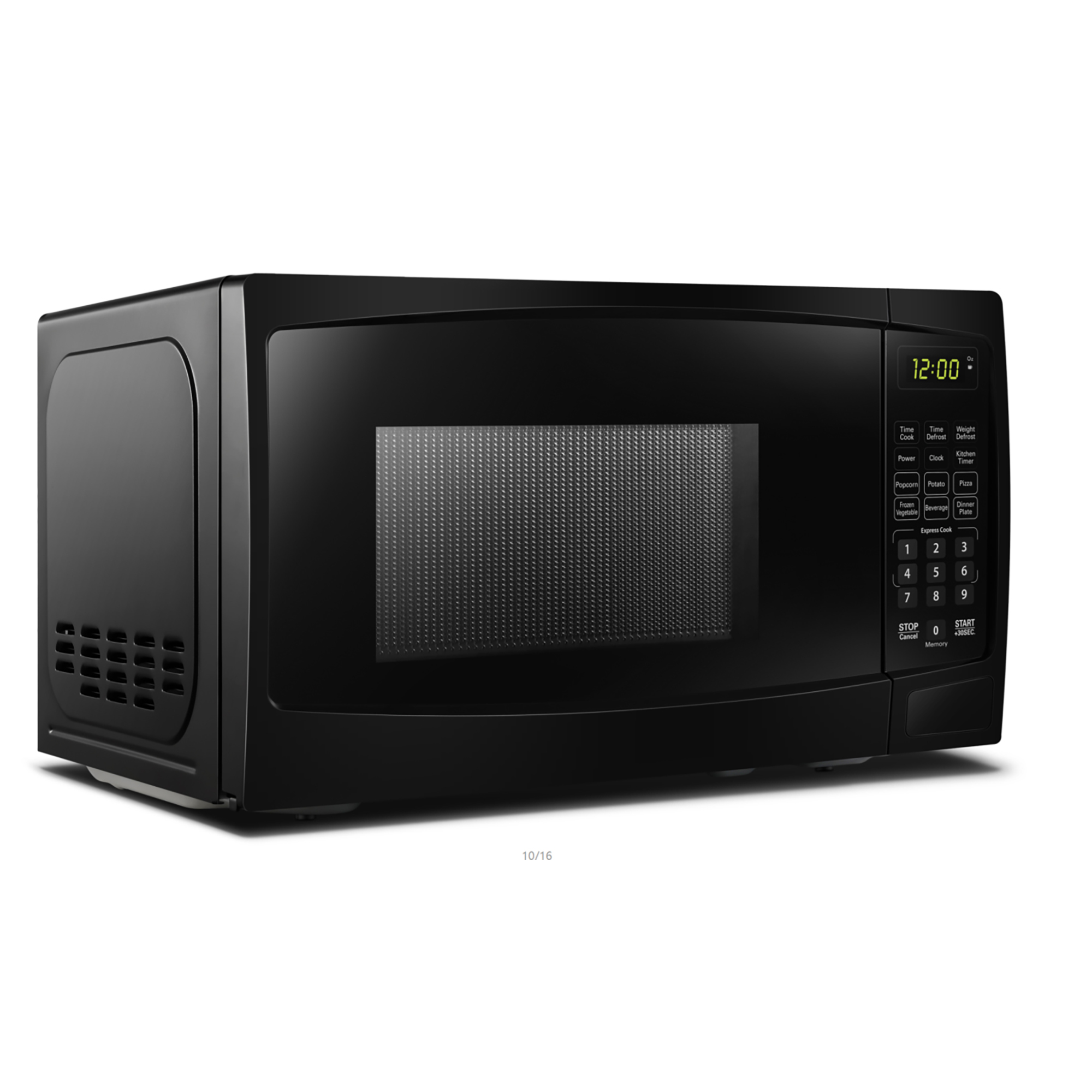 Danby 1.1 cu. ft. Countertop Microwave in Black 2 Danby DBMW1120BBB RIght