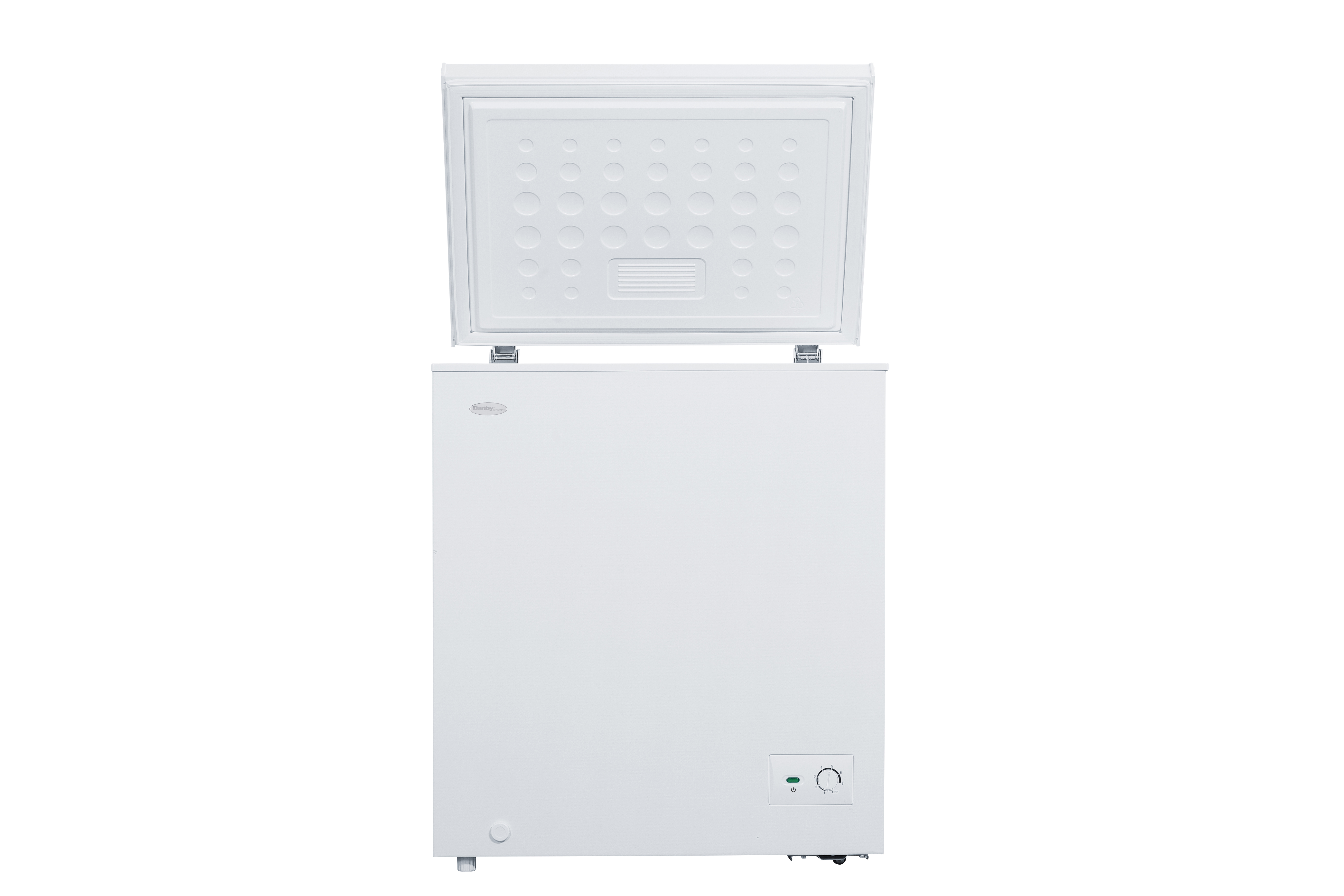 Danby 5.0 cu. ft. Chest Freezer in White 14 Danby DCF050B1WM Front Open