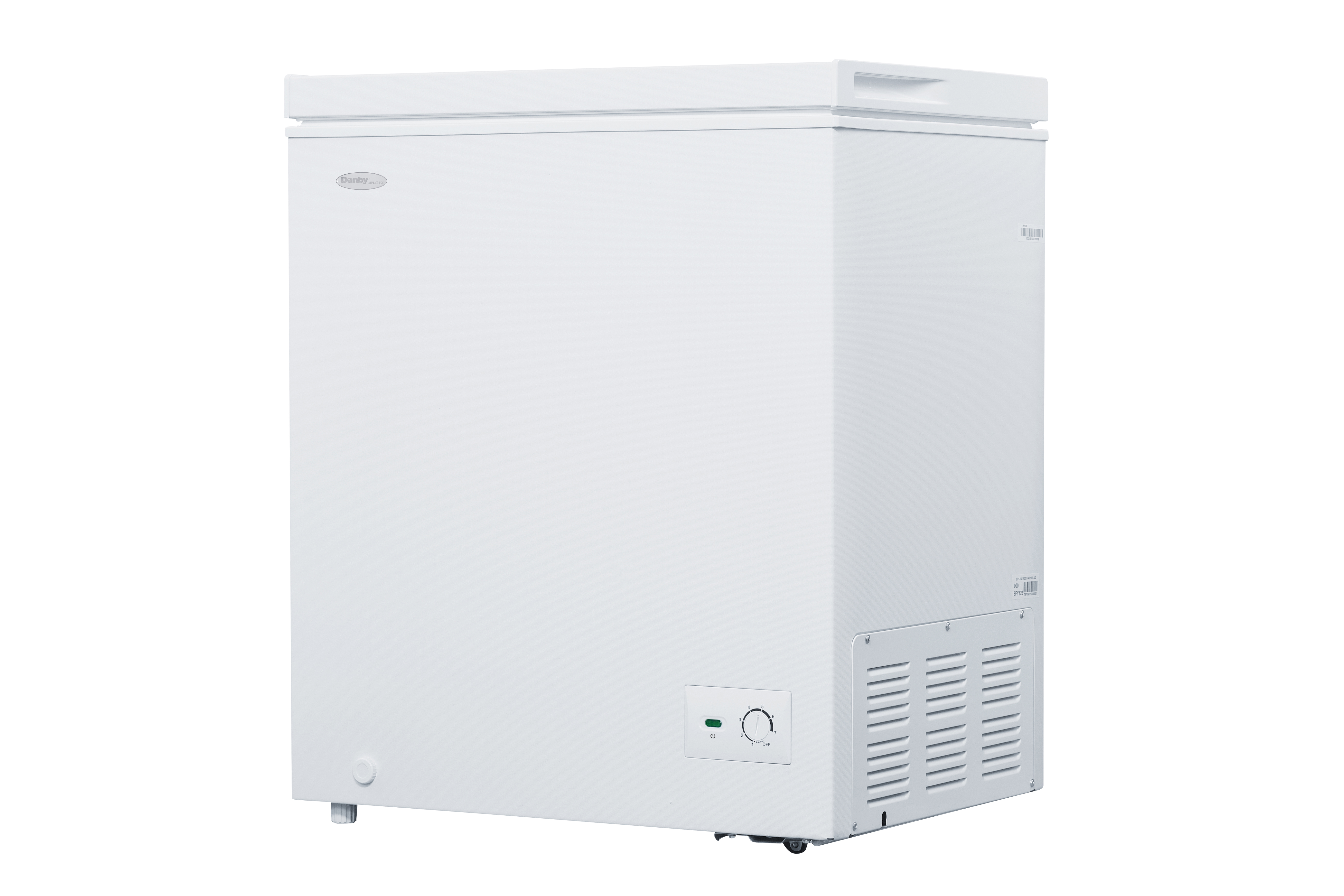 Danby 5.0 cu. ft. Chest Freezer in White 3 Danby DCF050B1WM Right