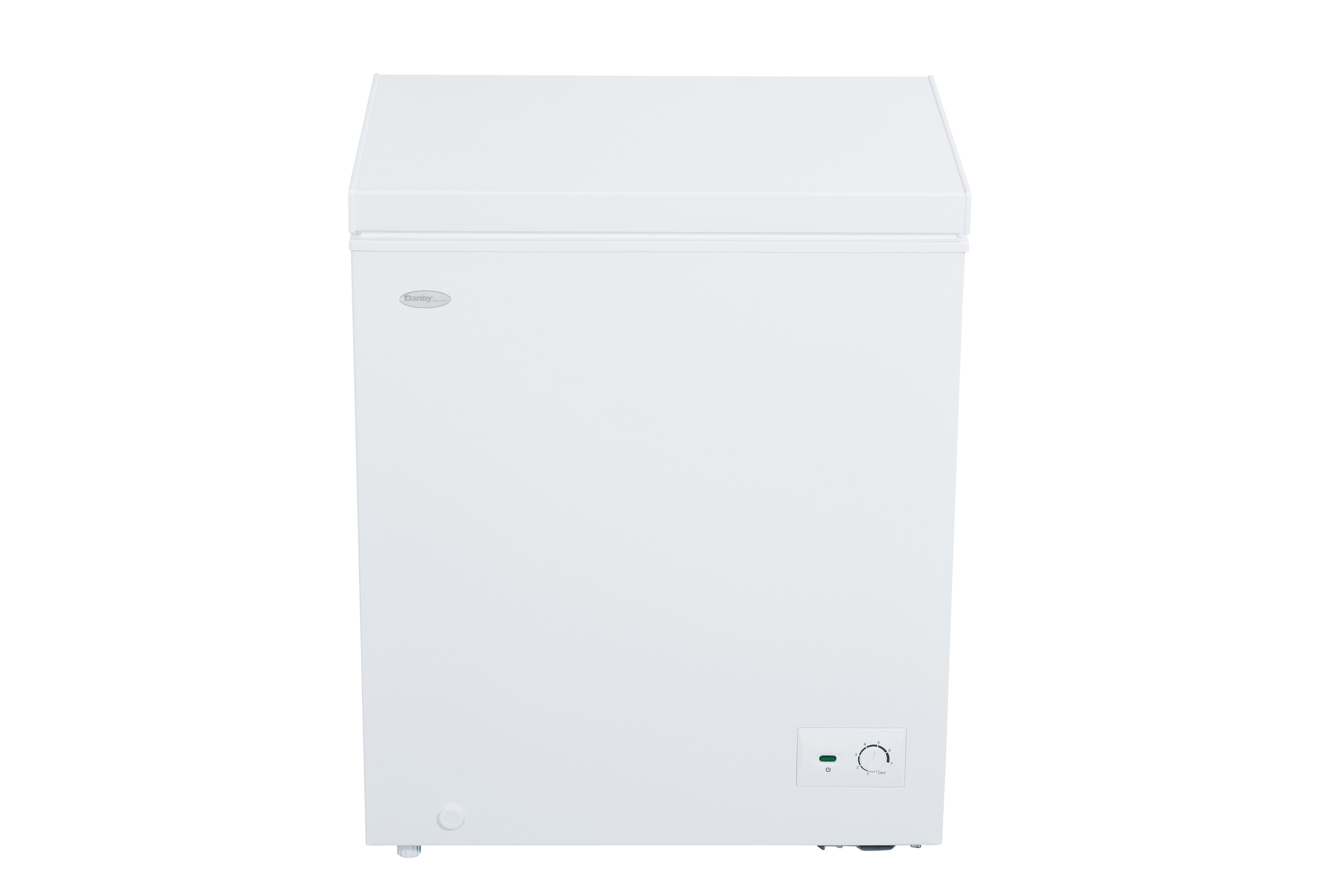 Danby 5.0 cu. ft. Chest Freezer in White 13 Danby DCF050B1WM TopFront