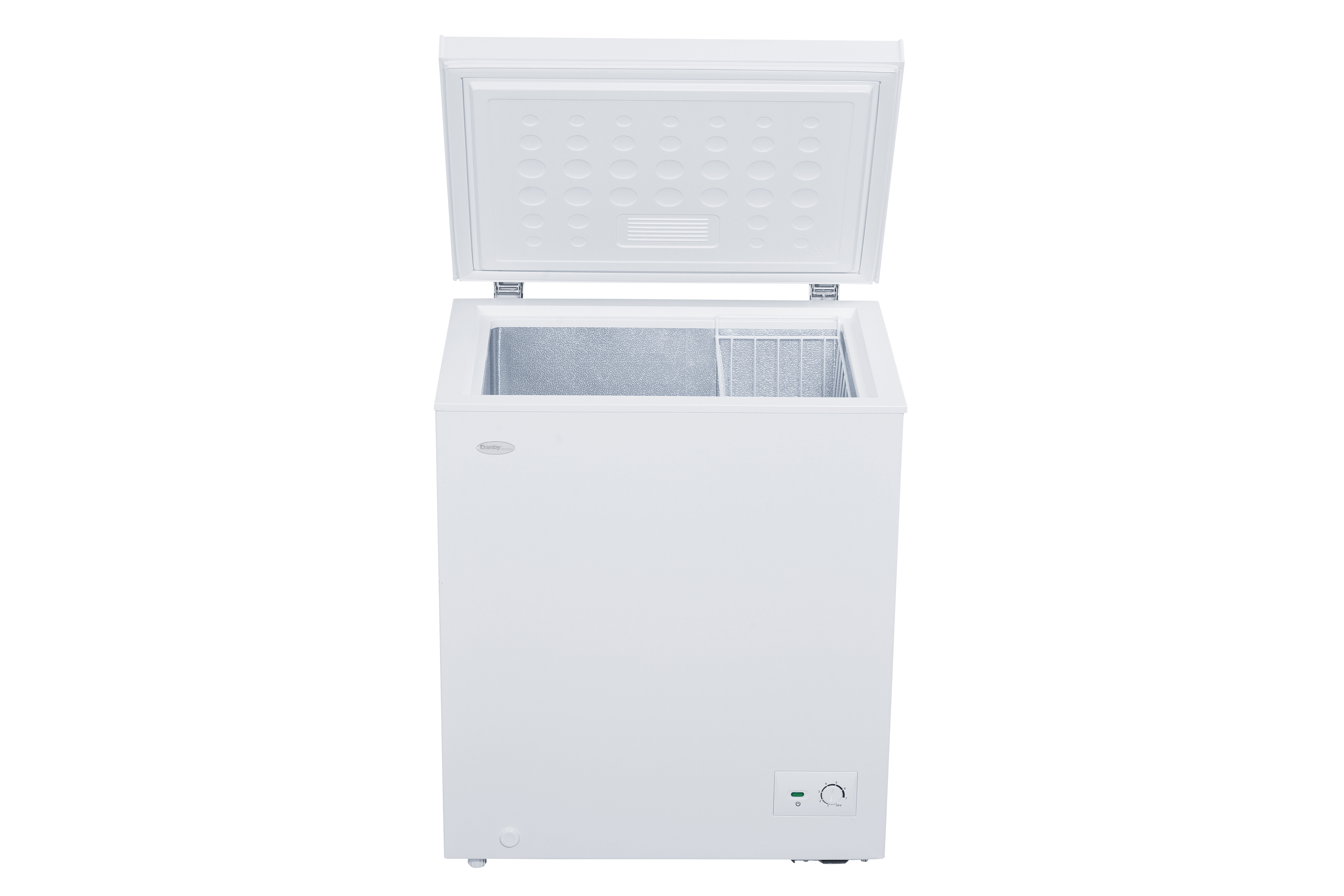 Danby 5.0 cu. ft. Chest Freezer in White 15 Danby DCF050B1WM TopFront Open
