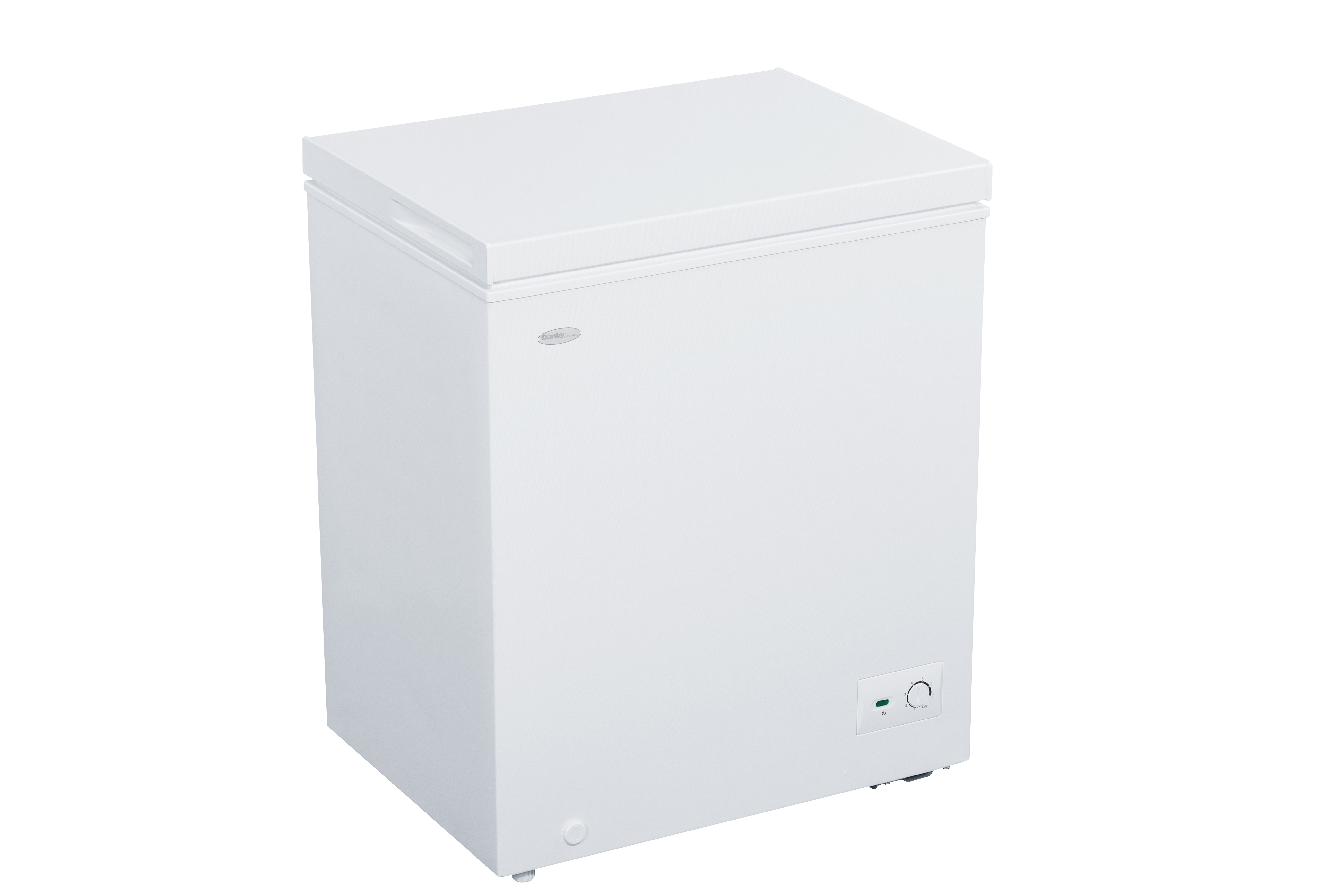 Danby 5.0 cu. ft. Chest Freezer in White 9 Danby DCF050B1WM TopLeft