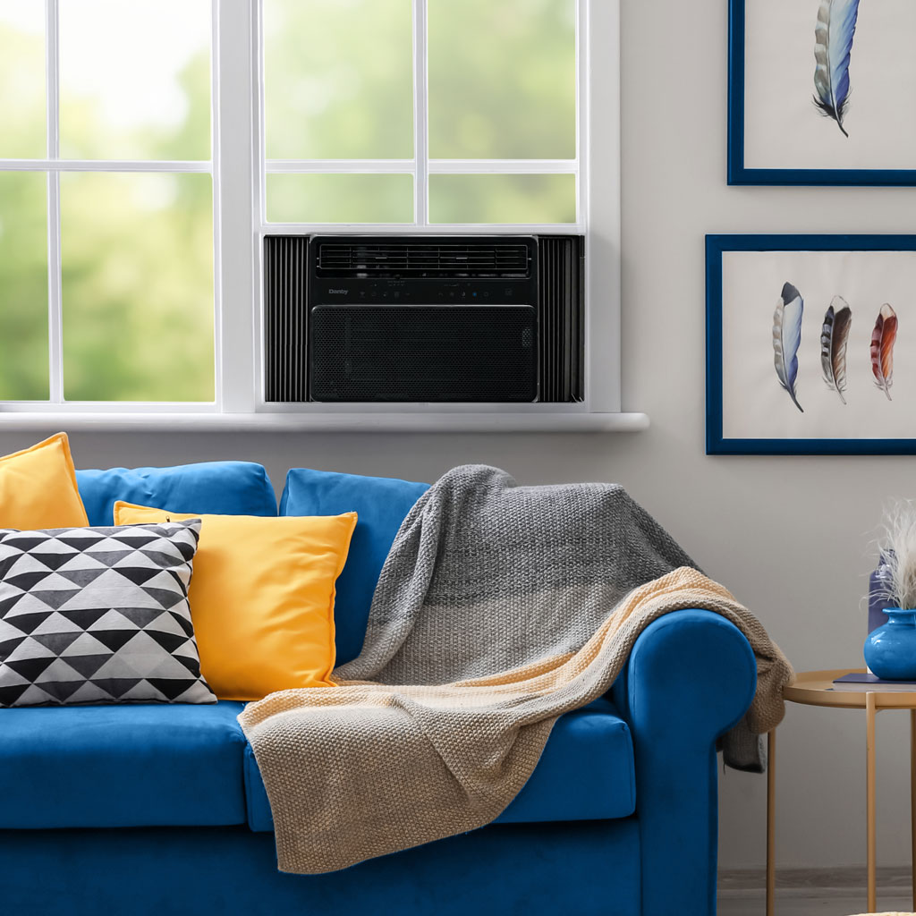 14,000 BTU Window Air Conditioner – Cools Up To 650 sq. ft. 5 Danby dac140ebibdb insetting 1