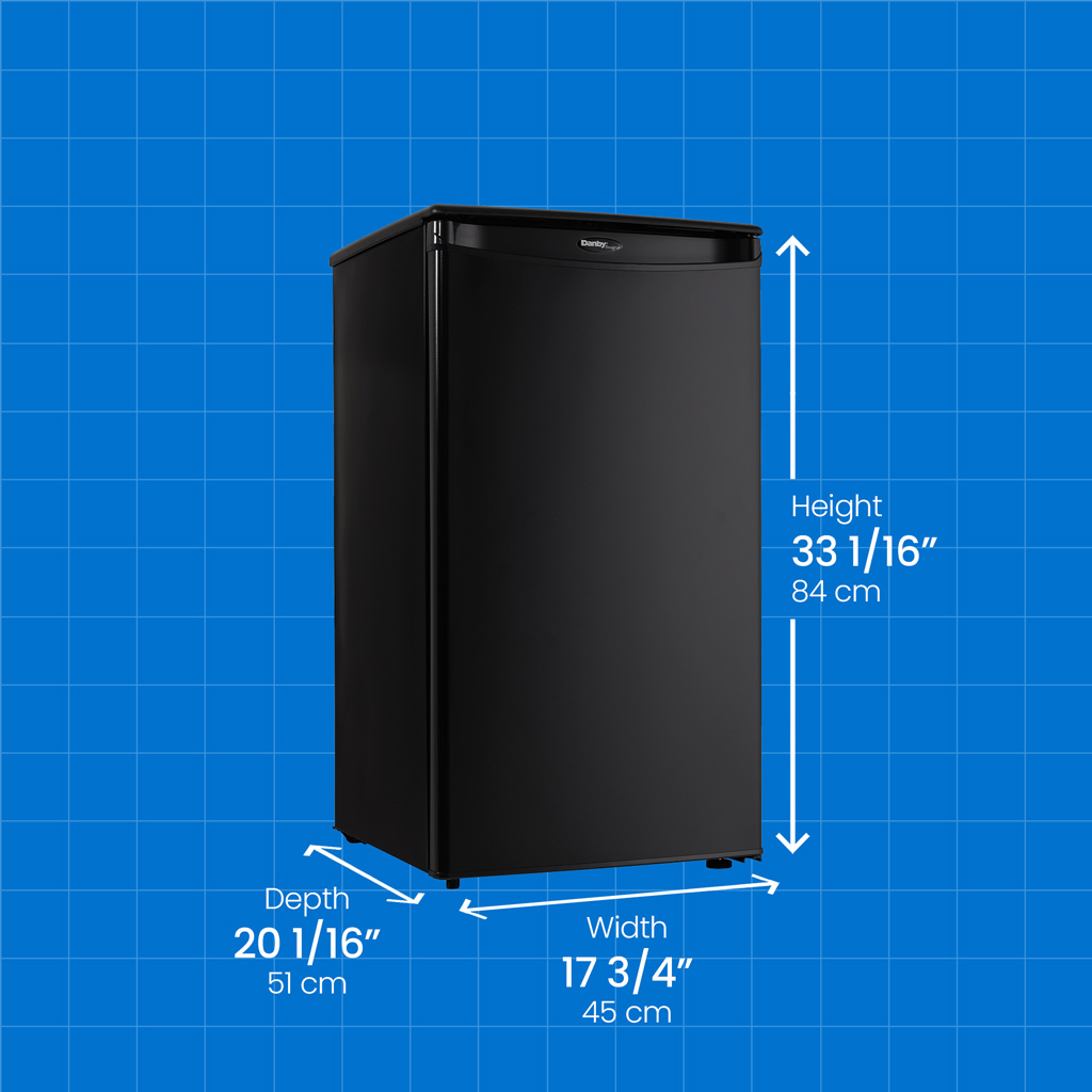 Danby dar033a1bdd dimensions