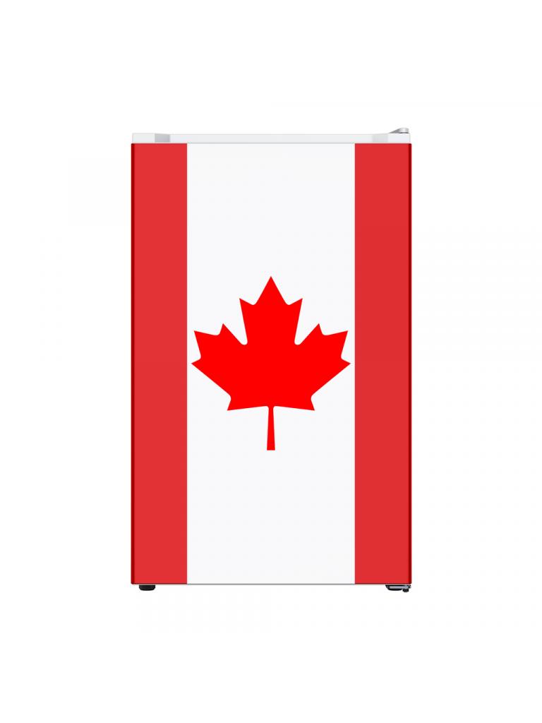 20” 4.3 cu. ft. Canadian Flag Mini Refrigerator
