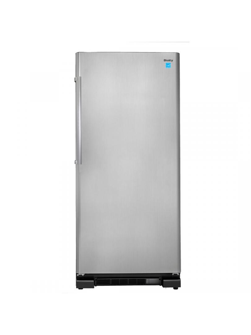 Danby Designer 17.0 cu. ft. Apartment Size Fridge in Stainless Steel Look