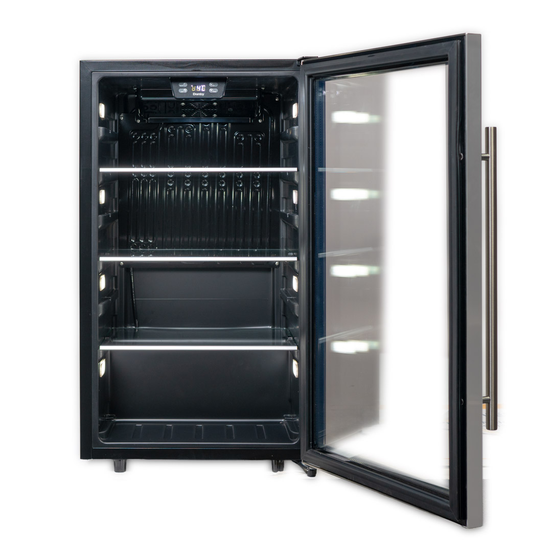 Danby dbc031l1ss front open light