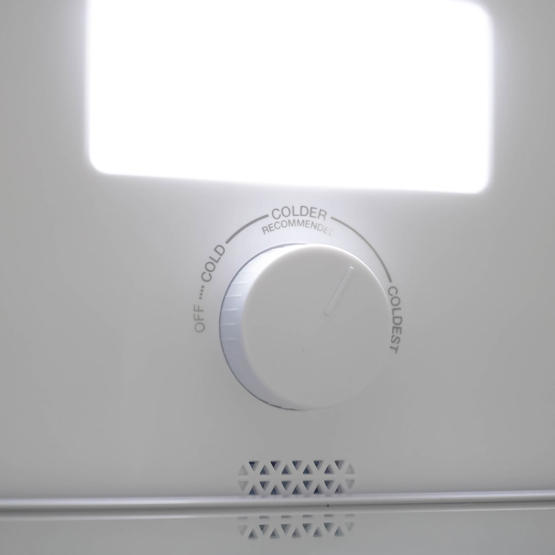 Danby dbmf100b1sldb detail thermostat