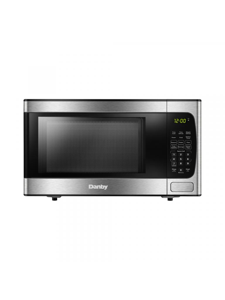 Danby 0.9 cu. ft. Countertop Microwave in Stainless Steel