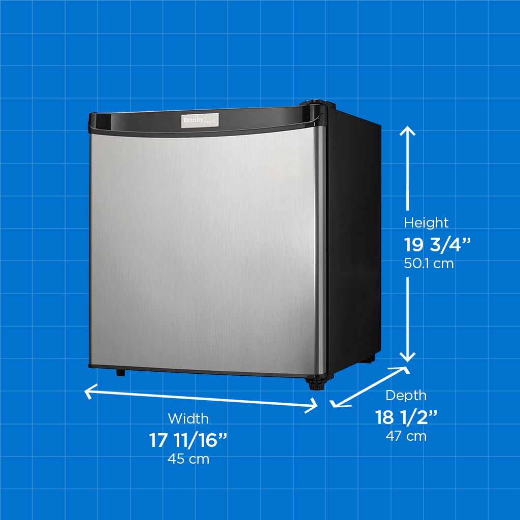 Danby dcr016a3bsldd dimensions