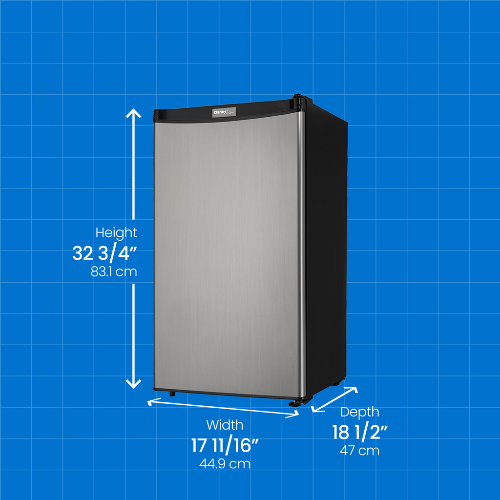 Danby dcr032a2bsldd dimensions