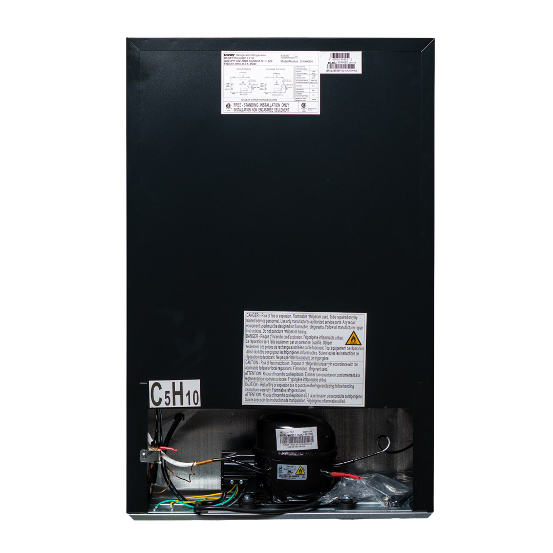 Danby dcr044a2bdd back