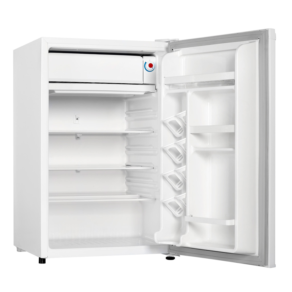 Danby Designer 4.4 cu. ft. Compact Refrigerator in White 3 Danby dcr044a2wdd empty