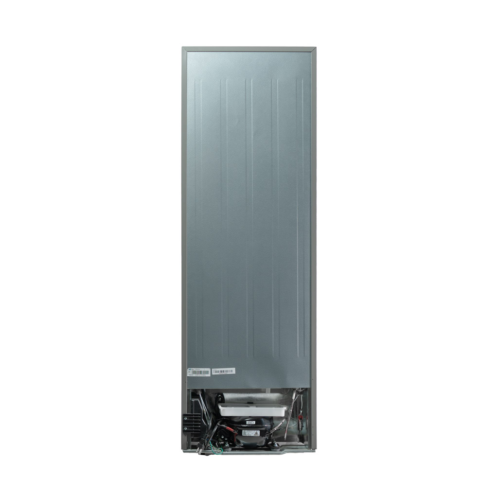 19 Inch 4.9 cu. ft. Bottom Mount Mini Refrigerator 4 Danby DCR049B1BSLDB 4.9 cu ft mini fridge rear view showing cooling components and power cord