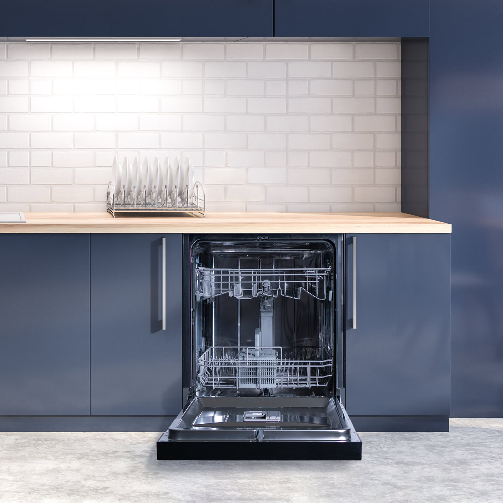 24" Built-in Dishwasher - 12 Place Settings 6 Danby ddw2404ebbb Insetting 2