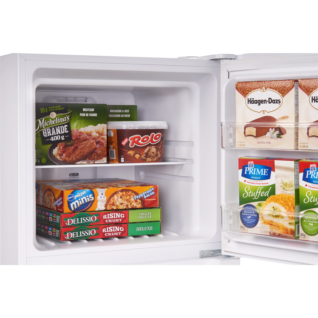 Danby dff100b1wdb freezer propped