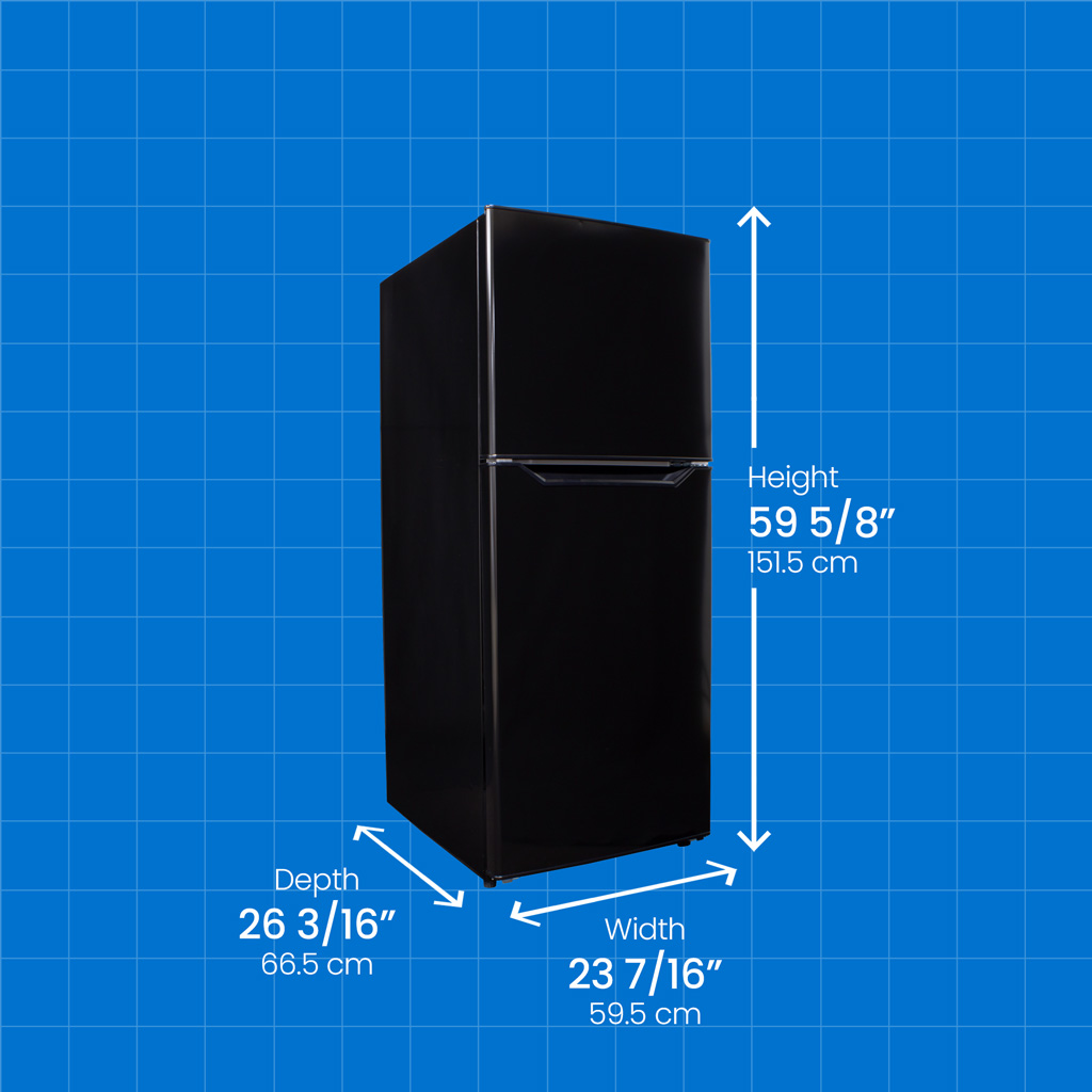 Danby dff101b1bdb dimensions