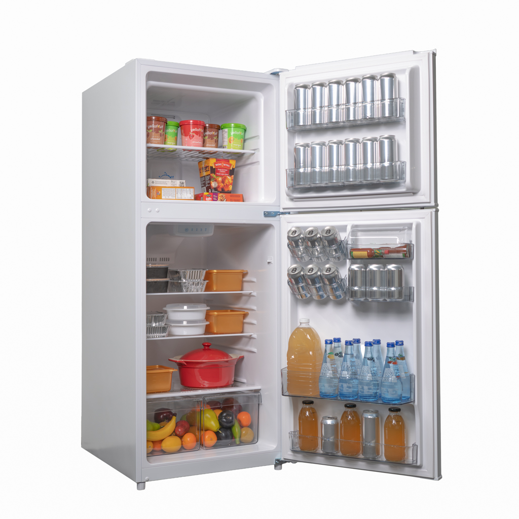 Danby dff116b1wdbr right propped