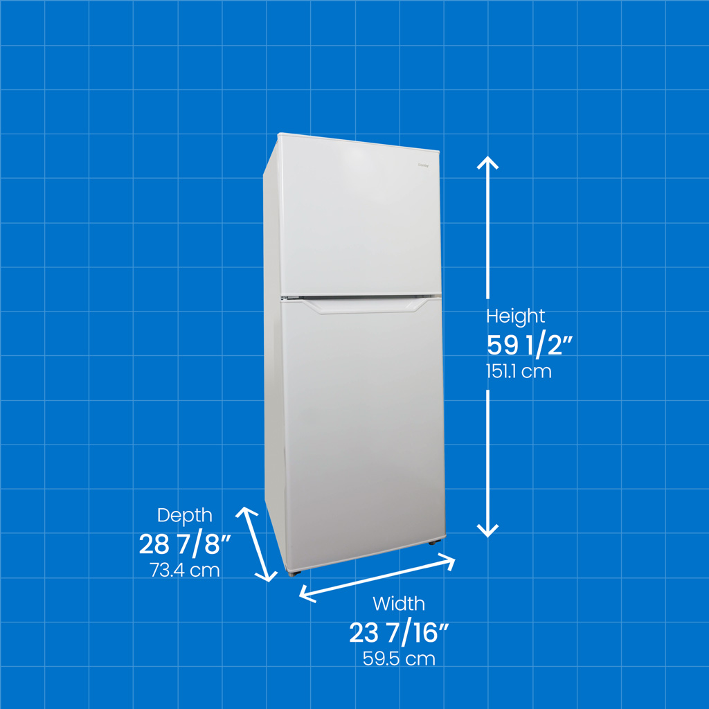 Danby dff116b2wdbl dimensions