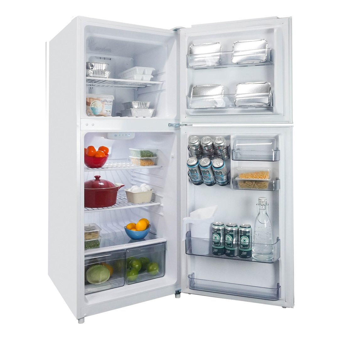 Danby dff116b2wdbl right open propped