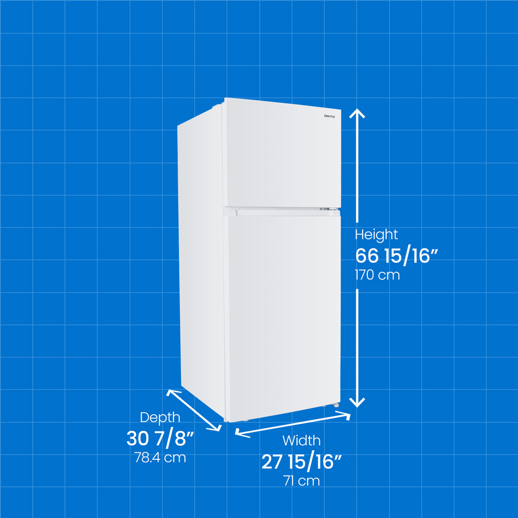 Danby dff176b1wdb dimensions