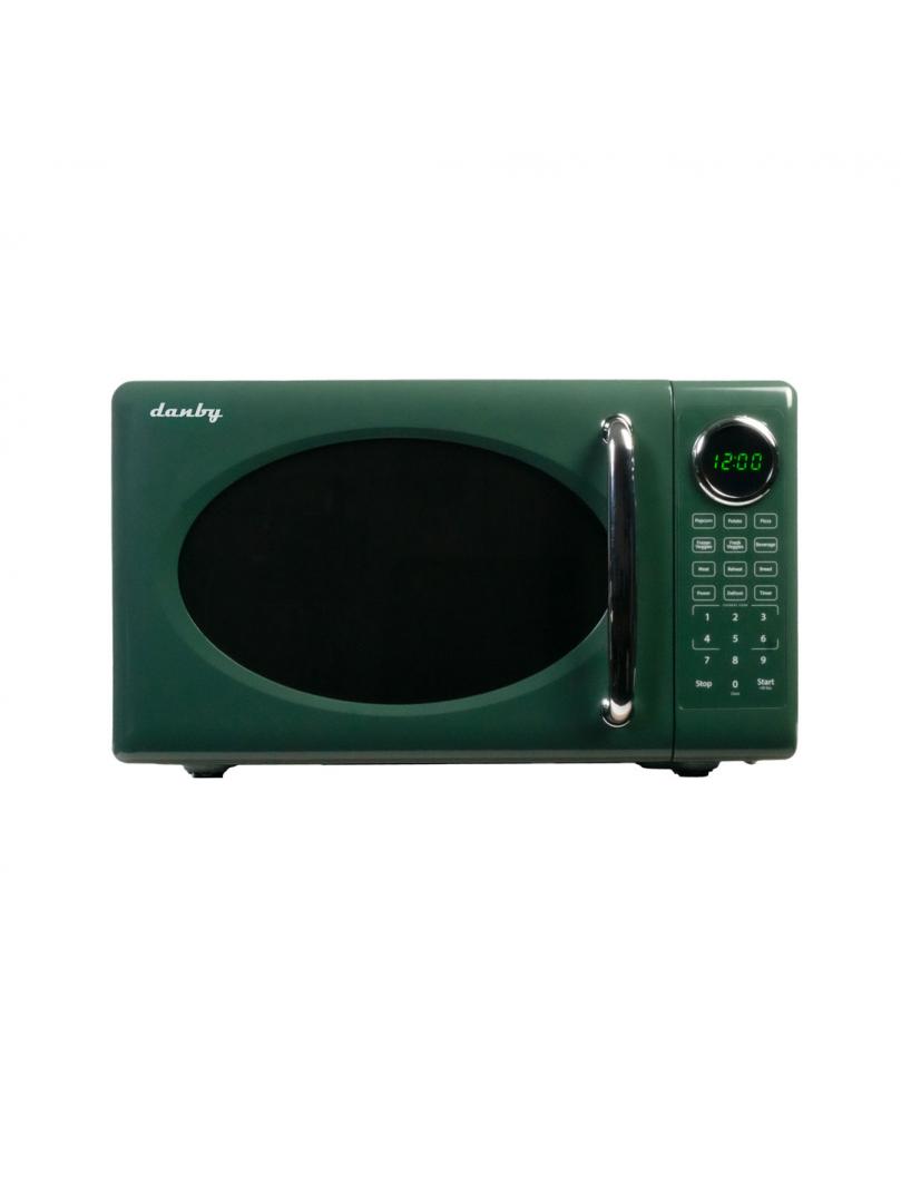 0.7 cu. ft. Countertop Microwave Retro Green – 700 W