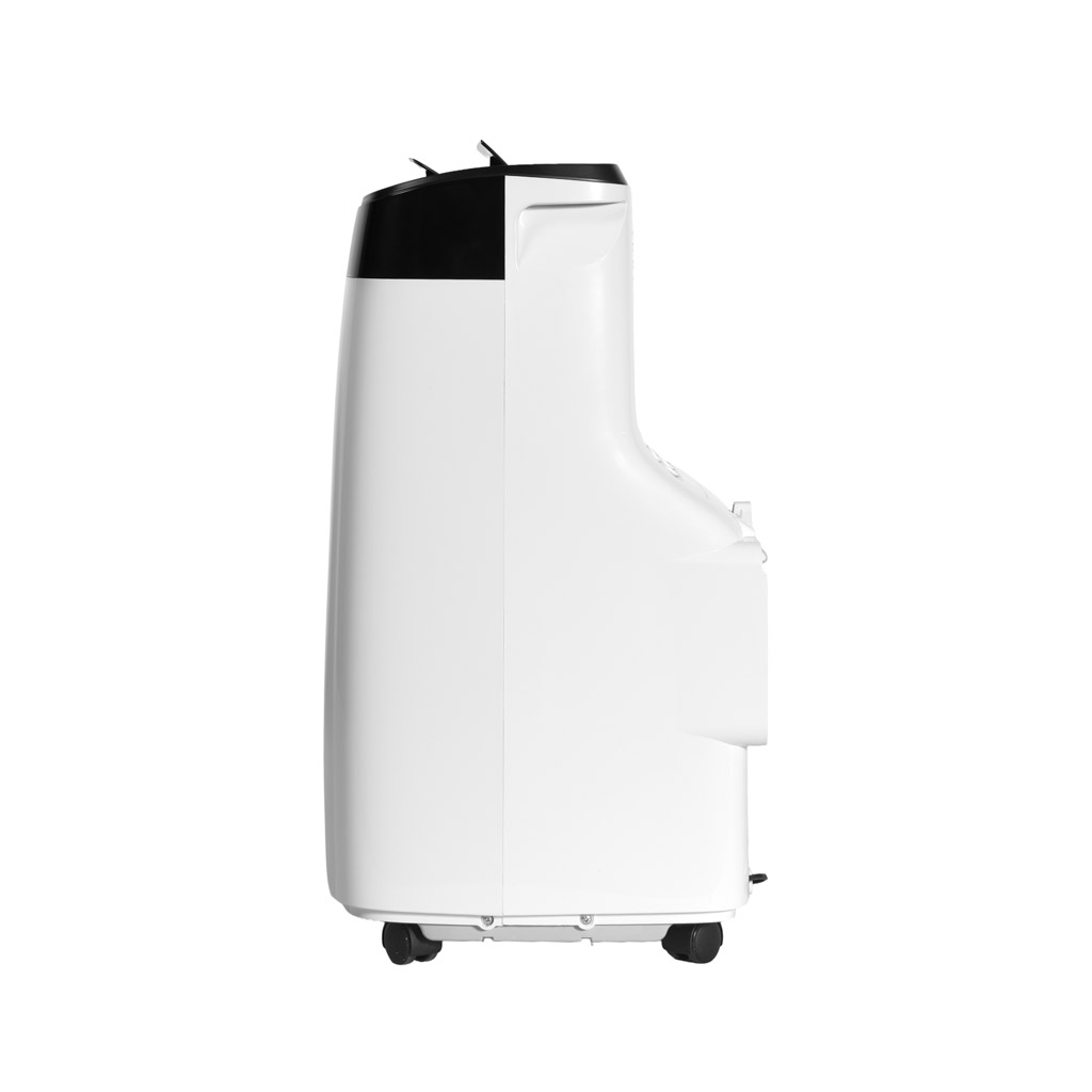 Danby DPA063E1WDB 10000 BTU portable air conditioner side view with white finish