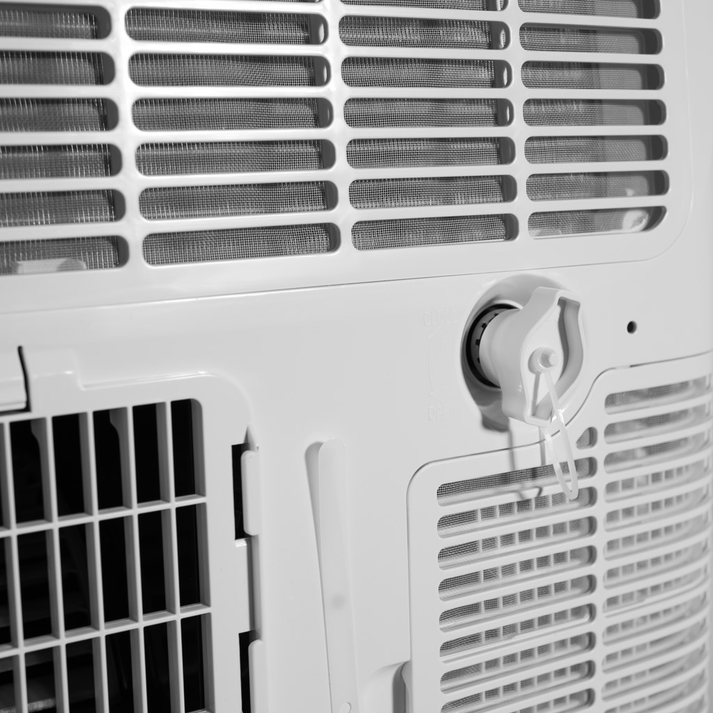 Danby 14,000 BTU Portable Air Conditioner in White 12 Danby dpa100e2wdb drain